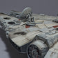 Detalle superior de la maqueta del Millennium Falcon de Star Wars en escala 1:72 de Revell referencia 01206