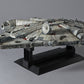 Foto lateral de la maqueta del Millennium Falcon de Star Wars en escala 1:72 de Revell referencia 01206