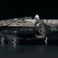Foto trasera de la maqueta del Millennium Falcon de Star Wars en escala 1:72 de Revell referencia 01206