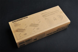 Reverso de la caja del set de cadenas funcionales en escala 1:35 para el vehculo sueco Strv103 de Trumpeter referencia 02055