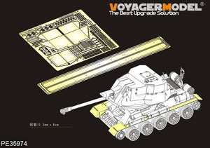 Set de mejora de guardabarros para tanques rusos de RFM modelo T34 85 y 122 en escala 1:35 de Voyager Model referencia PE35974 