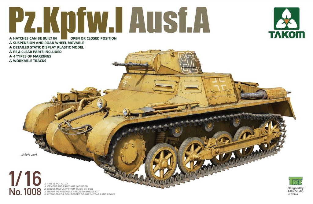 TAKOM (1/16) Pz.Kpfw.I Ausf.A