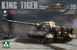 TAKOM (1/35) King Tiger Henschel Turret w/Zimmerit Pz.Abt.505