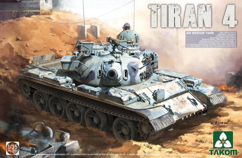 TAKOM (1/35) Tiran 4 IDF Medium Tank