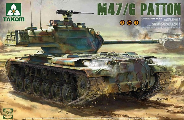TAKOM (1/35) M47/G Patton (2 in 1)