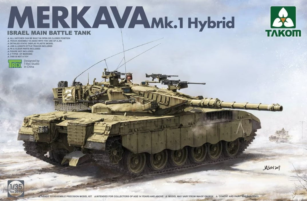 TAKOM (1/35) Merkava Mk.1 Hybrid