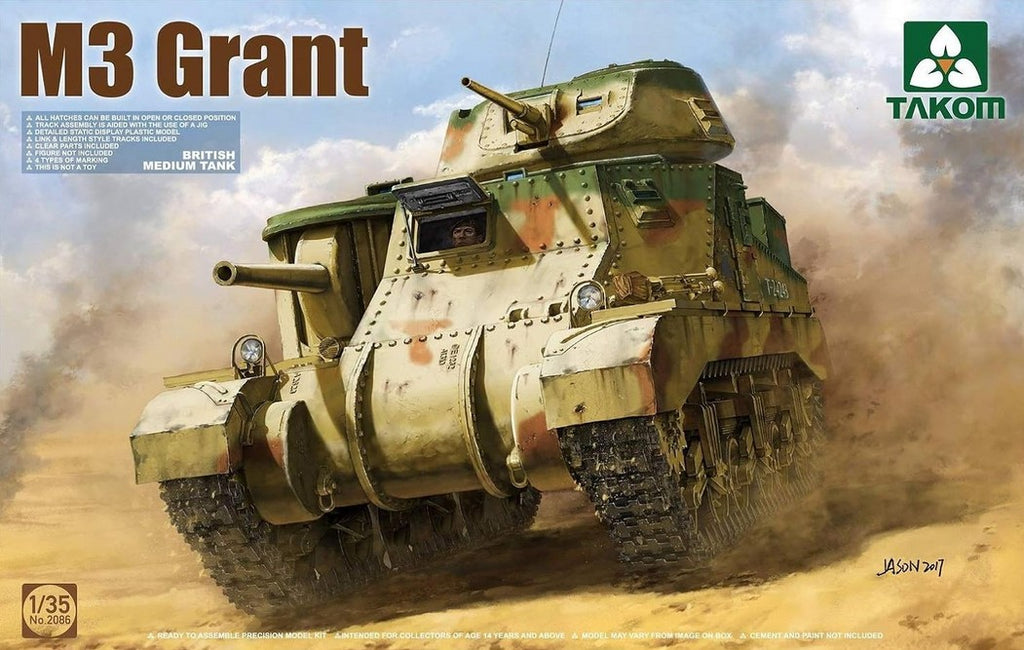 TAKOM (1/35) British Medium Tank M3 Grant