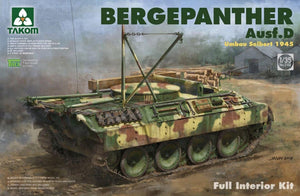 TAKOM (1/35) Bergepanther Ausf. D Umbau Seibert 1945 - Full interior kit