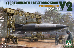 TAKOM (1/35) Stratenwerth 16T Strabokran Vidalwagen V-2 Rocket
