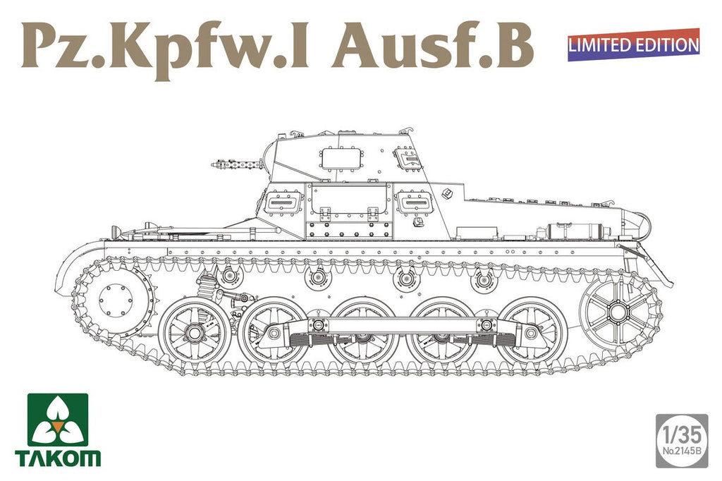 TAKOM (1/35) Pz.Kpfw.I Ausf.B (Limited Edition)