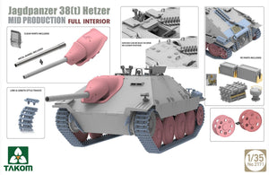 TAKOM (1/35) Jagdpanzer 38(t) Hetzer Mid Production - Full Interior