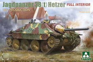 TAKOM (1/35) Jagdpanzer 38(t) Hetzer Mid Production Limited Edition (Without Interior)