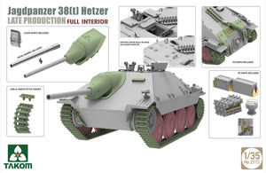 TAKOM (1/35) Jagdpanzer 38(t) Hetzer Late Production - Full Interior