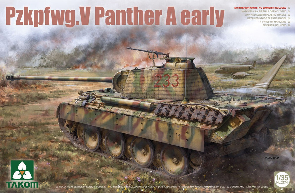 TAKOM (1/35) Pz.Kpfw.V Sd.Kfz. 171 Panther Ausf. A Early