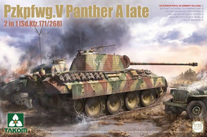 TAKOM (1/35) Sd.Kfz. 171 Sd.Kfz. 267 Panther A Late 2in1 (171/168)