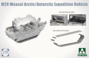 TAKOM (1/35) M29 Weasel Arctic/Antarctic Expedition Vehicle