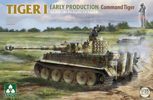 TAKOM (1/35) Sd.Kfz.181 Pz.Kpfw.VI Ausf.E Tiger I Command Tiger Michael Wittmann Early Production