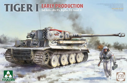TAKOM (1/35) Sd.Kfz.181 Pz.Kpfw.VI Ausf.E Tiger I Early Production