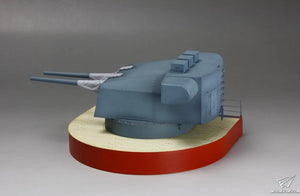 TAKOM (1/72) 15 cm Sk C/28 Guns Cuirassé Bismarck Bb II/Stb II Tourelle