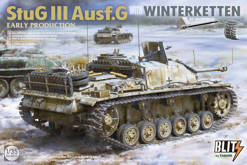TAKOM (1/35) StuG III Ausf.G with Winterketten Early Production