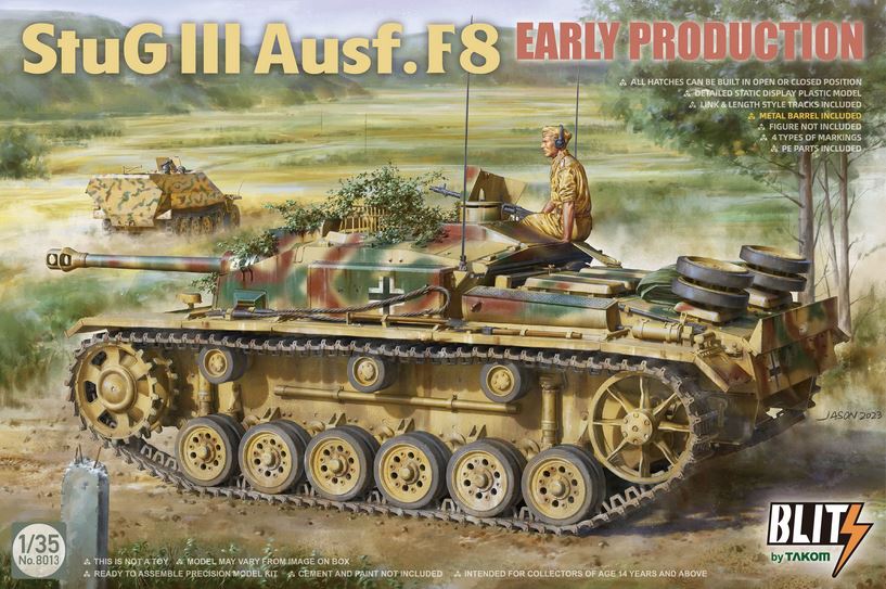 TAKOM (1/35) Stug III Ausf.F8 Early Production