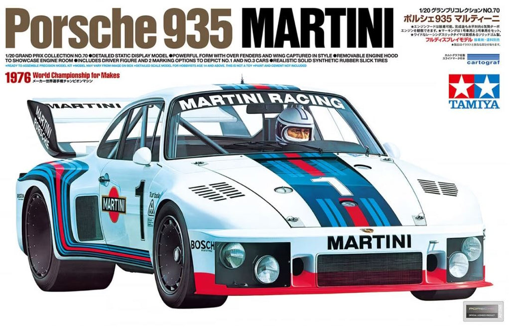 TAMIYA (1/20) Martini Porsche 935 Turbo