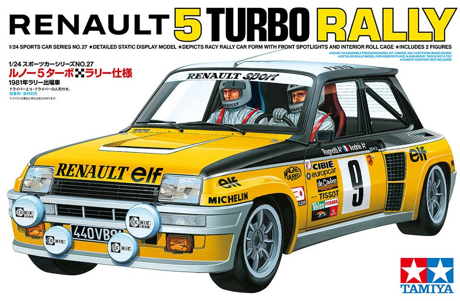 TAMIYA (1/24) Renault 5 Turbo Rally