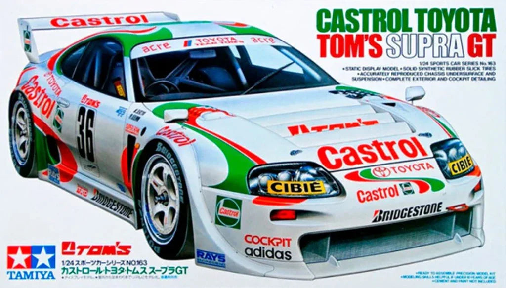 TAMIYA (1/24) Castrol Toyota Tom's Supra GT