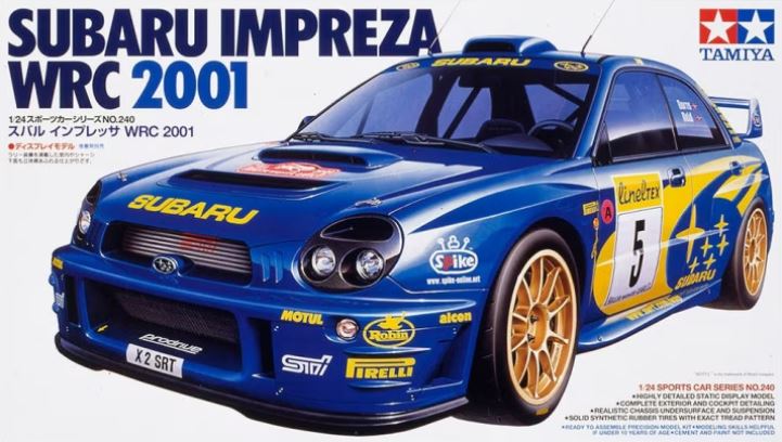 TAMIYA (1/24) Subaru Impreza WRC 2001