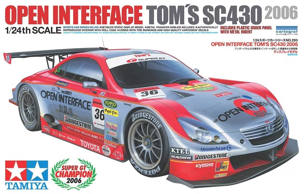 TAMIYA (1/24) Open Interface Toms's SC430 2006