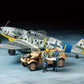 TAMIYA (1/48) Messerschmitt Bf109 G-6 & Kübelwagen Type 82 Set