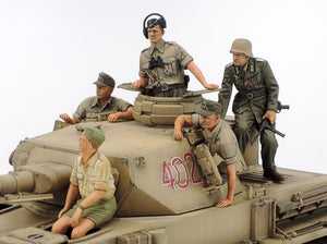 TAMIYA (1/35) Panzerkampfwagen IV Ausf F. &  Motociclismo Nord Africa