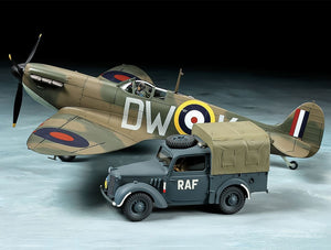 TAMIYA (1/48) Supermarine Spitfire Mk.I & Light Utility Car 10HP Tilly Set