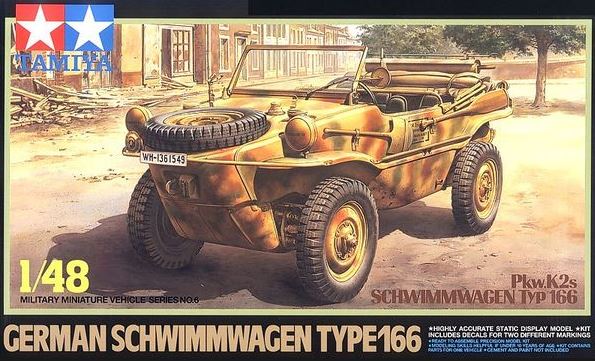 TAMIYA (1/48) German Schwimmwagen Type 166