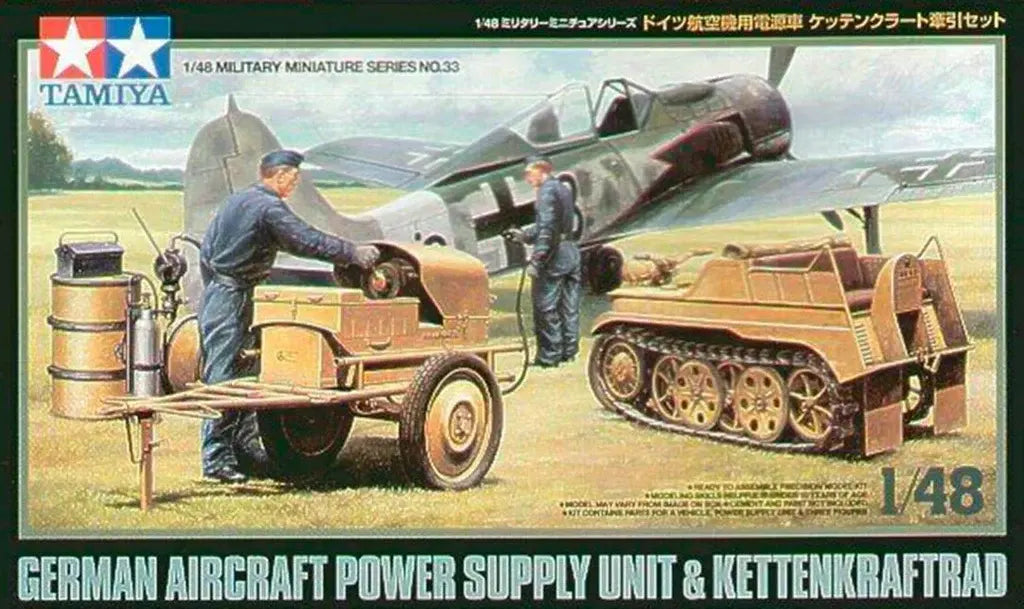 TAMIYA (1/48) German Aircraft Power Supply Unit