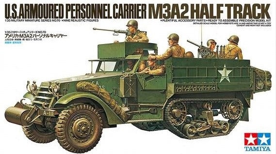 TAMIYA (1/35) US Armored Personnel Carrier M3A2 Halftrack