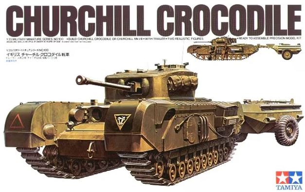 TAMIYA (1/35) Churchill Crocodile
