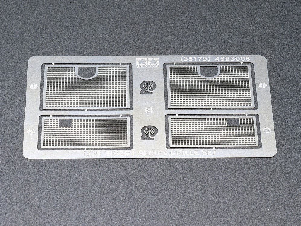 TAMIYA (1/35) Tiger I (Late) Photo-Etched Grille Set