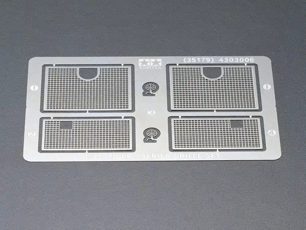 TAMIYA (1/35) Tiger I (Late) Photo-Etched Grille Set