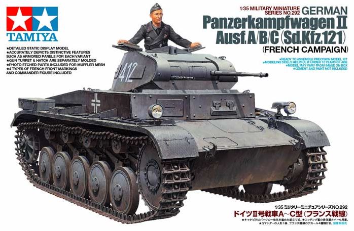 TAMIYA (1/35) German Panzerkampfwagen II Ausf.A/B/C (Sd.Kfz.121) (French Campaign)