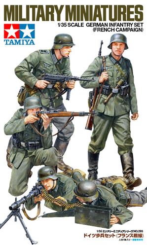 TAMIYA (1/35) German Infantry Set (French Campaign)