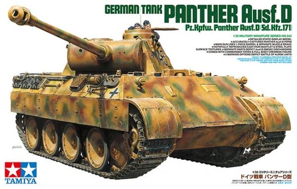 TAMIYA (1/35) German Tank Panther Ausf.D - Pz.Kpfw. Panther Ausf. D (Sd.Kfz. 171)