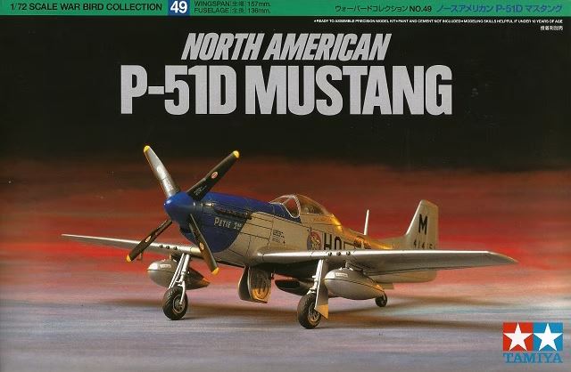 TAMIYA (1/72) North American P-51D Mustang™