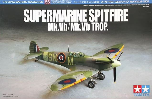 TAMIYA (1/72) Supermarine Spitfire Mk.Vb/Mk.Vb Trop