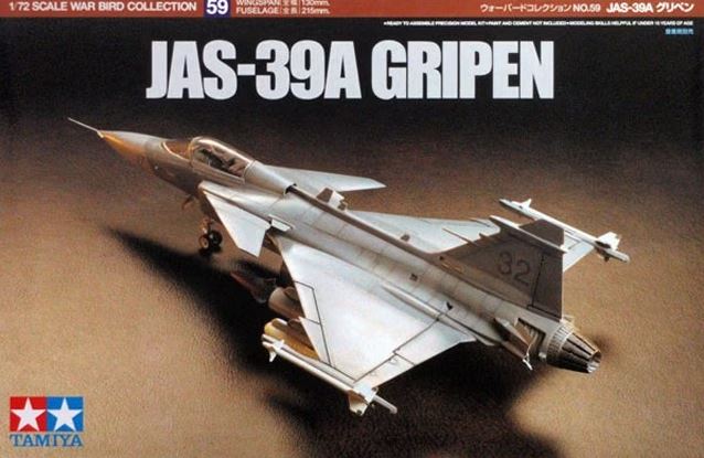 TAMIYA (1/72) JAS-39A Gripen