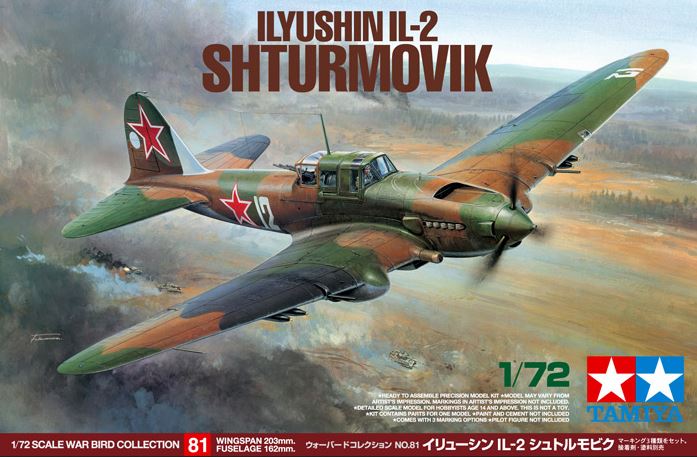 TAMIYA (1/72) Ilyushin IL-2 Shturmovik