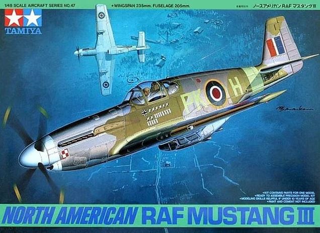 TAMIYA (1/48) North American RAF Mustang III