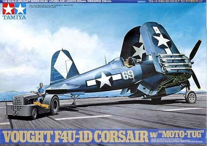 TAMIYA (1/48) Vought F4U-1D Corsair® w/"Moto-Tug"