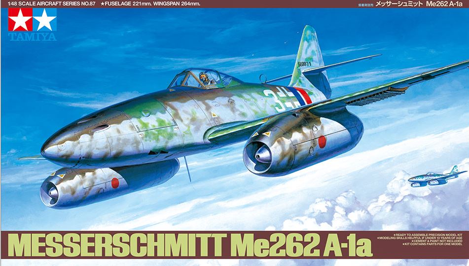 TAMIYA (1/48) Messerschmitt Me262 A-1a