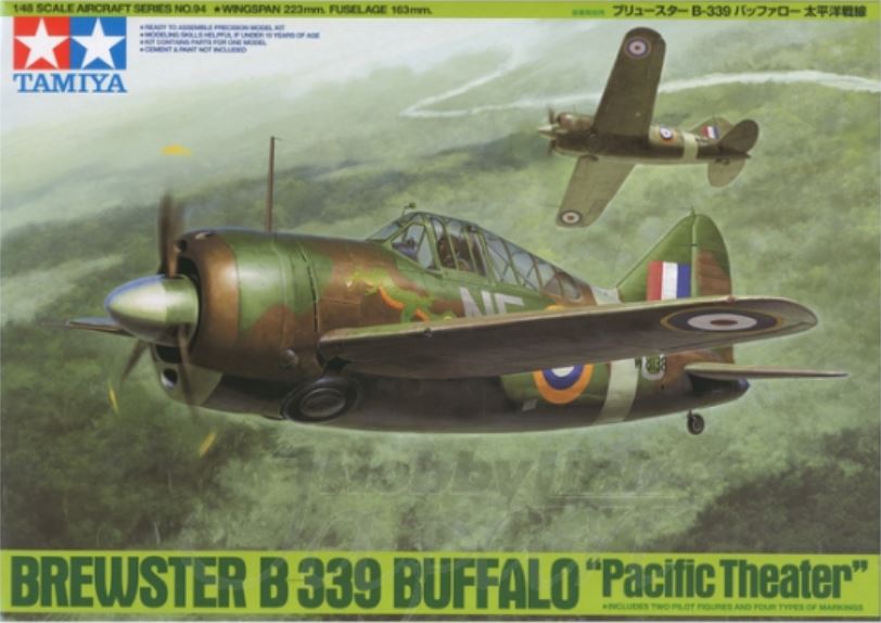 TAMIYA (1/48) Brewster B-339 Buffalo "Pacific Theater"